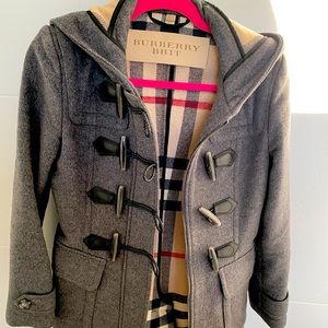 Burberry wool coat size 4